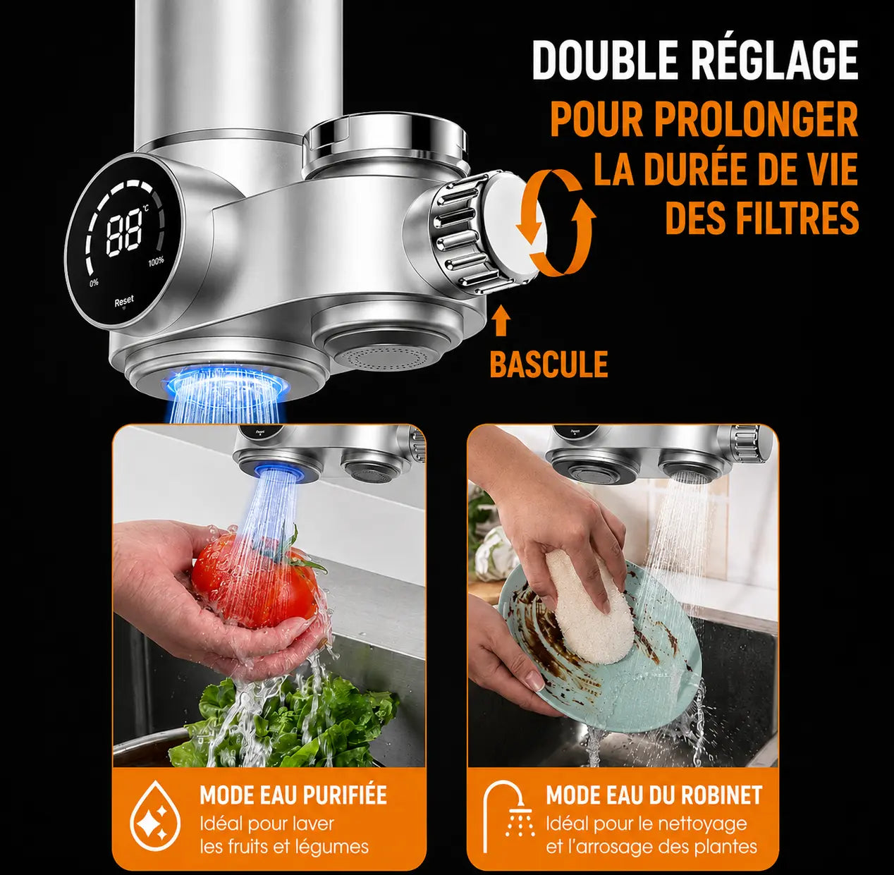 Purificateur d'Eau Intelligent UV